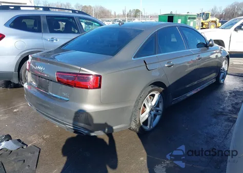 2016 Audi A6 2.0T Premium Plus from USA, damaged, VIN WAUGFAFC4GN057607